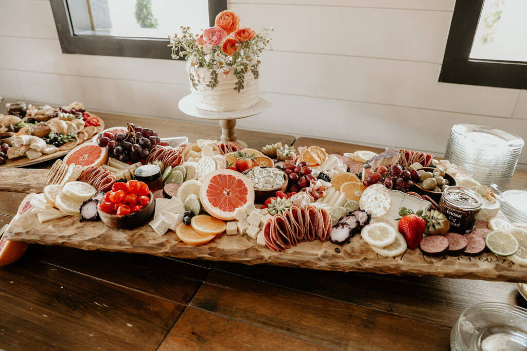 A large charcuterie display at BASH in Carmel, Indiana