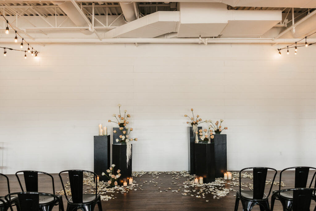 Modern wedding at BASH