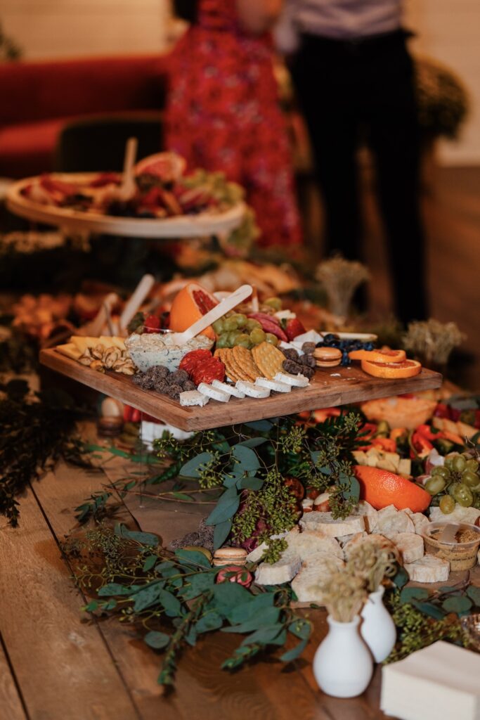 Charcuterie display for a wedding at BASH