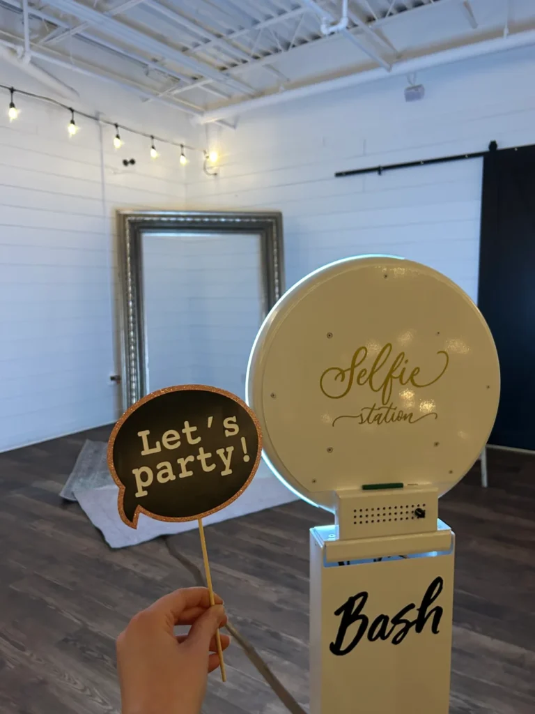 BASH's selfie station