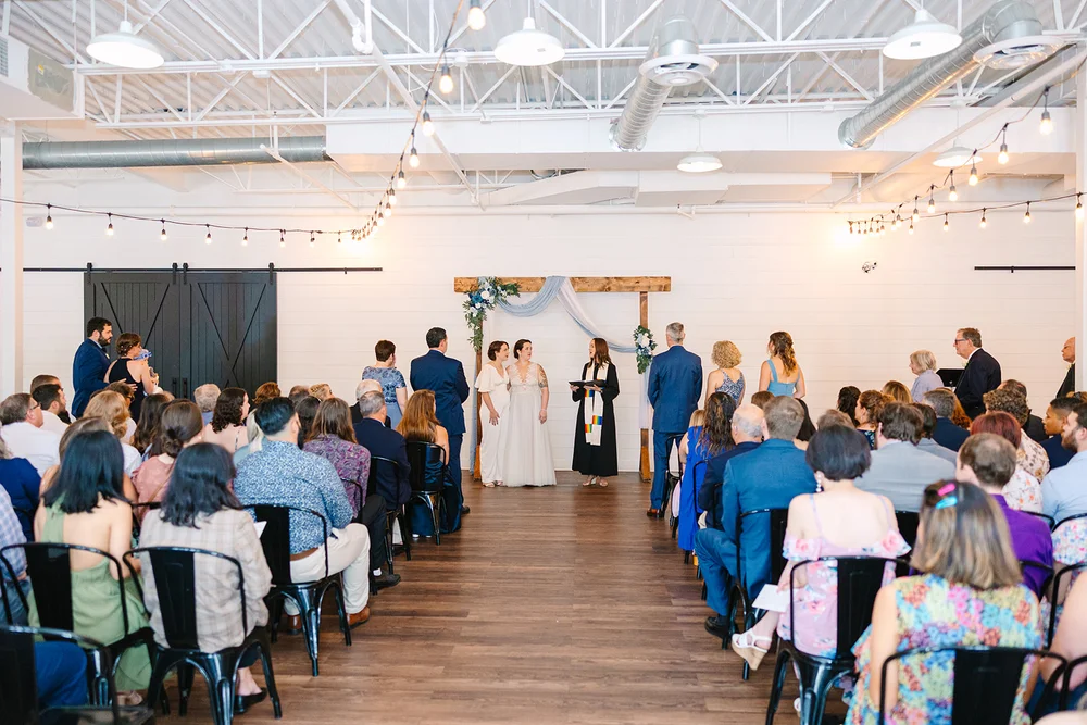 LGBTQ+ wedding ceremony at BASH