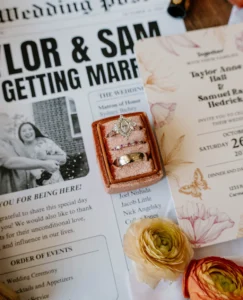 Wedding day details