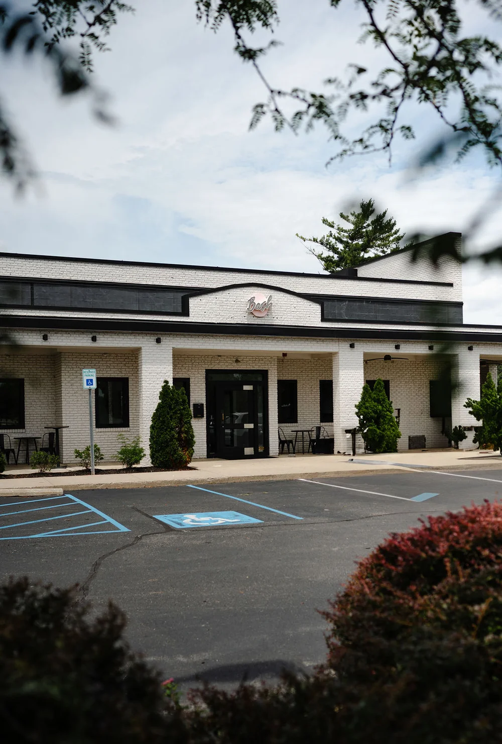 Exterior view of BASH Carmel, Indiana event venue