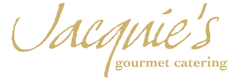Jacquie's logo - preferred catering partner at BASH Carmel